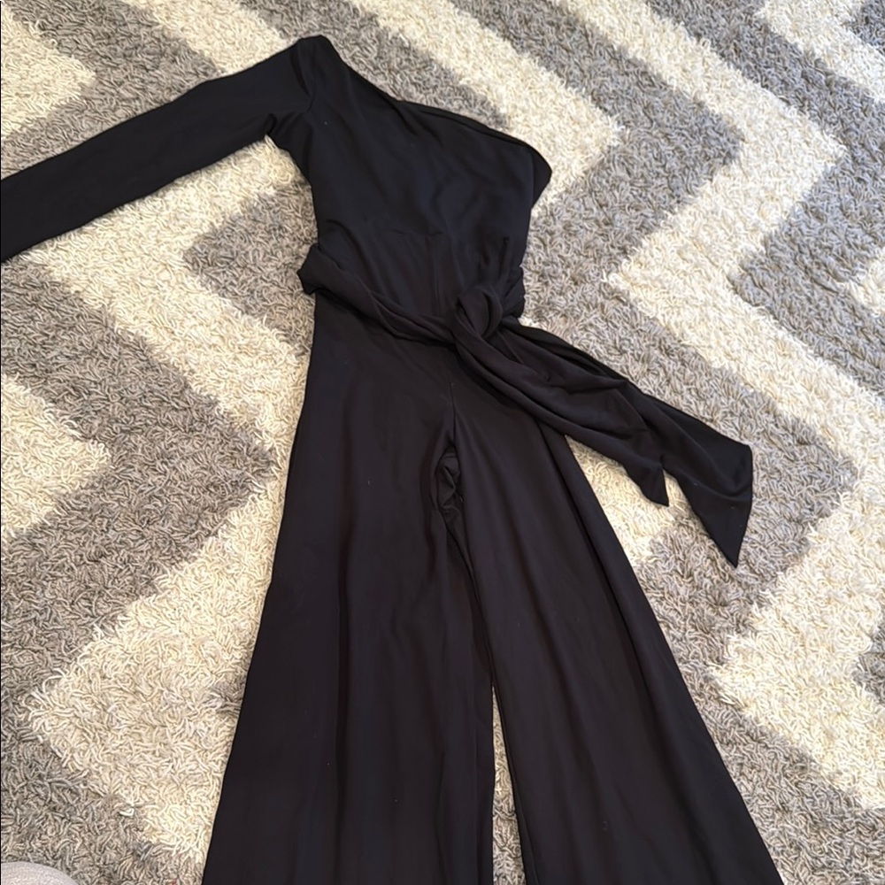 Susana Monaco One-Shoulder Jumpsuit